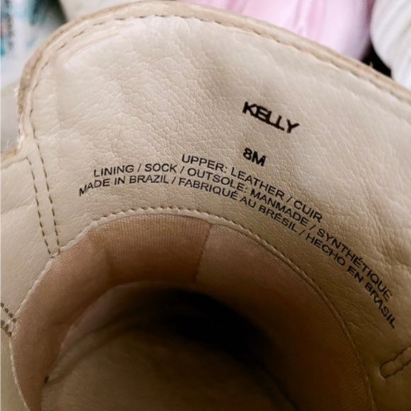 Matisse Footwear Kelly Platform Mule Oxford Cream Beige Minimalist Leather New 8 - Picture 10 of 13